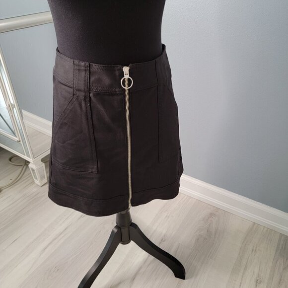 Express Y2K Zipper up mini skirt Size 2 - Picture 8 of 11